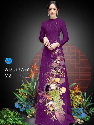 1610941034 366 vai ao dai dep hoa in 3D (2)
